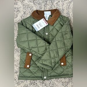 🎉 Tommy Bahama Kids Green Quilted Puffer